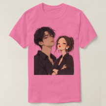 Regras Não Se Aplicam Anime Casal Streetwear