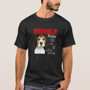 Camiseta Regras Para O Proprietário De Um Cão De Bola 1