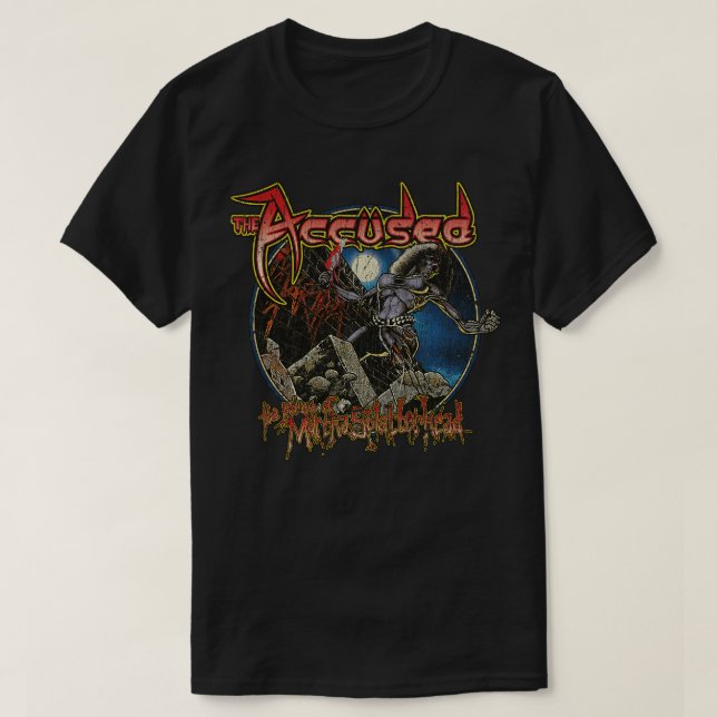 Camiseta Regresso de Martha Splatterhead 1986 (Frente do Design)