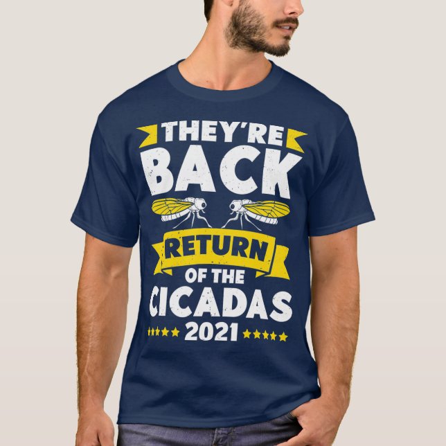 Camiseta Regresso Do Brood De Cicada X 2021 Cicada (Frente)