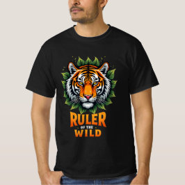Camiseta Régua do Reino Animal Selvagem - majestoso T-Shir
