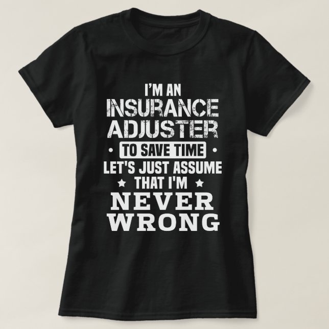 Camiseta Regulador de Seguros (Frente do Design)
