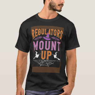 Camiseta Reguladores Montam Feiticeiro Humor de Halloween