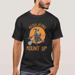 Camiseta Reguladores Montam O Cos De Halloween Da Bruxa