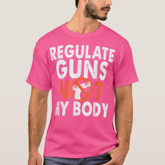 Camiseta Regulamentar Armas Não Meu Corpo