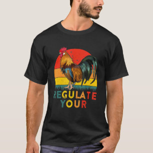 Camiseta Regule Seu Galo de Galinha Direitos Vintage Femin