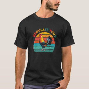 Camiseta Regule Seu Galo Frango Retro Vintage