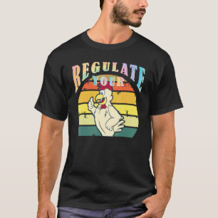 Camiseta Regule Seus Direitos das Mulheres Feministas da Ga