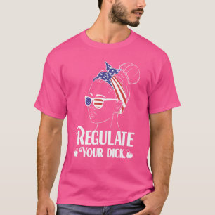 Camiseta Regule Sua Gravata Borboleta com Bandeira American