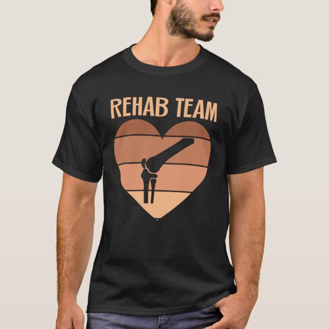 Camiseta Rehabilitation Nursing Team Physical Therapy Techn (Frente)