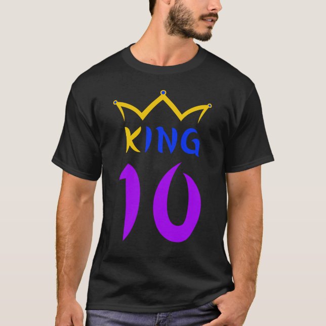 Camiseta Rei 10 (Frente)