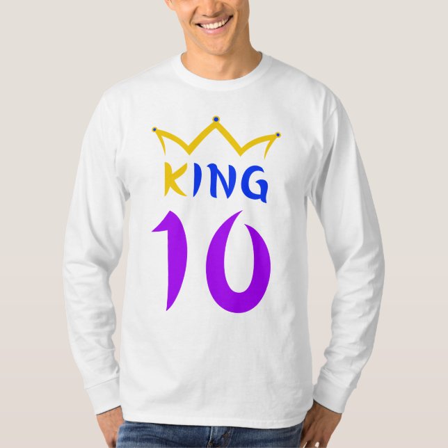 Camiseta Rei 10 (Frente)