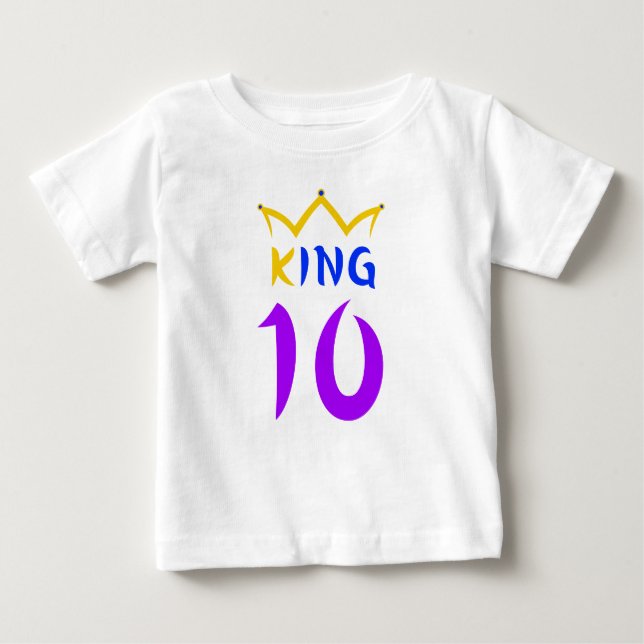 Camiseta Rei 10 (Frente)