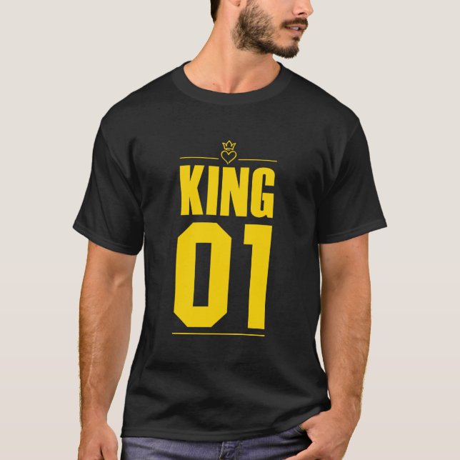 Camiseta Rei Amarelo e Rainha 01 (Frente)