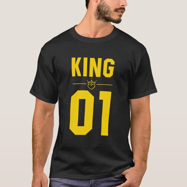 Camiseta Rei Amarelo e Rainha 01 (Frente)