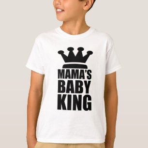 Camiseta Rei bebê mamas