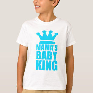 Camiseta Rei bebê mamas
