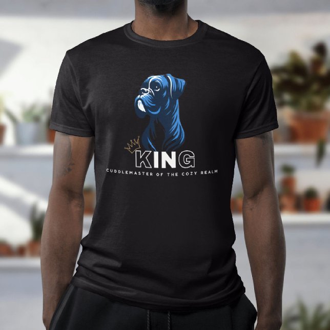 Camiseta Rei Boxer Mestre dos Abraços (Criador carregado)