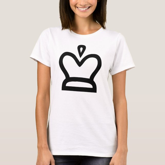 Camiseta Rei branco (Frente)