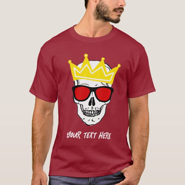 CAMISETA REI CALAVERA (Frente)