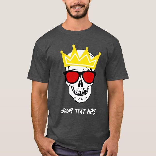 CAMISETA REI CALAVERA (Frente)