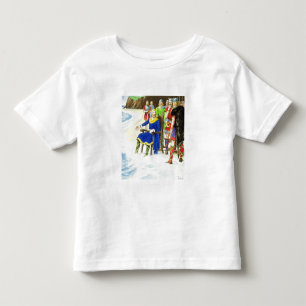 Camiseta Rei Canute (c.995-1035) 'das espreitadelas no