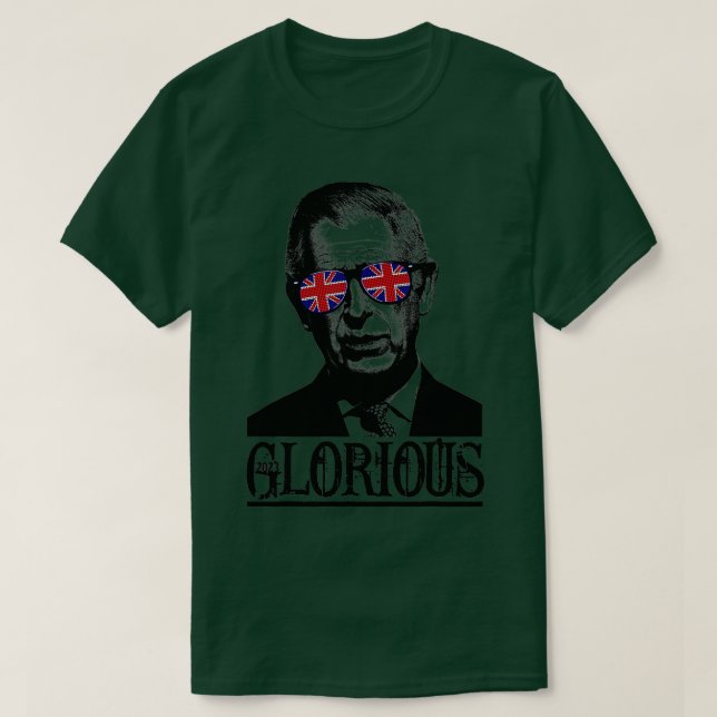 Camiseta Rei Charles Coronation 2023 (Frente do Design)