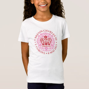 Camiseta Rei Charles III Coronation Emblem, Royal Souvenir