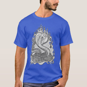 Camiseta Rei cobra no fogo