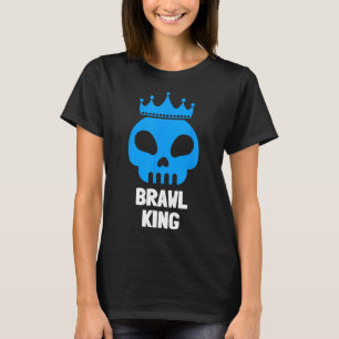 Camiseta Rei da Briga Lutador de Briga Jogador de Jogos 