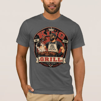 Camiseta Rei da Churrasqueira | Dia dos Pais Churr