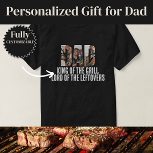Camiseta Rei da Churrasqueira Pai Divertido