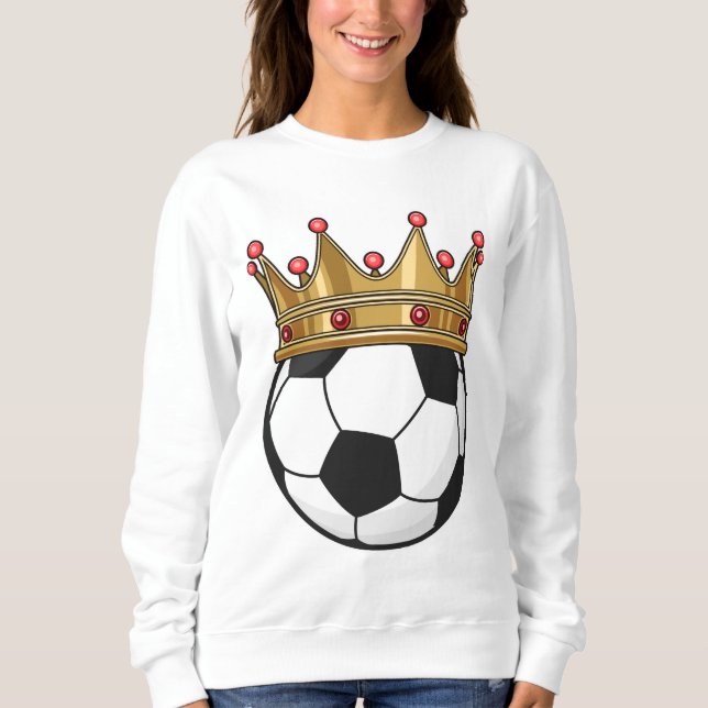 Camiseta Rei da Coroa de Futebol (Frente)