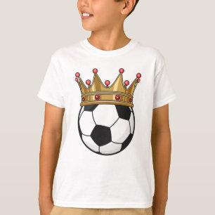 Camiseta Rei da Coroa de Futebol
