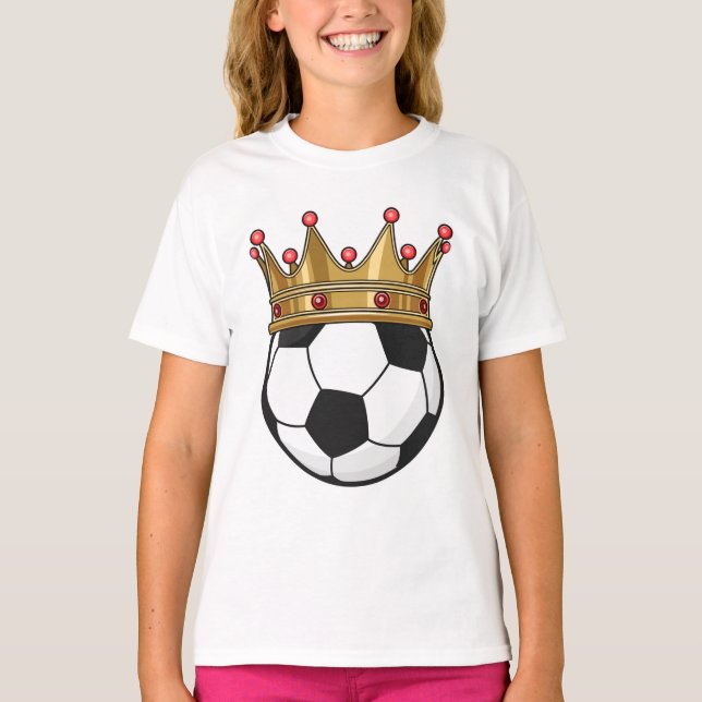 Camiseta Rei da Coroa de Futebol (Frente)