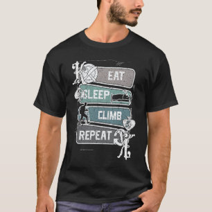 Camiseta Rei da Escalada de Rocha Jogador de Pôquer Montanh