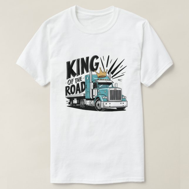 Camiseta Rei da Estrada (Frente do Design)