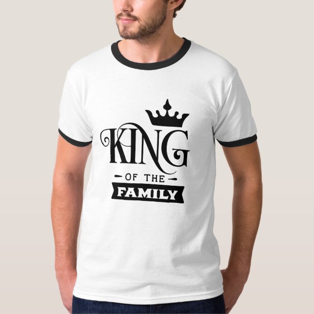 Camiseta Rei Da Família (Frente)