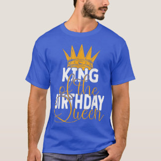 Camiseta Rei Da Festa De Aniversário Da Rainha Vives