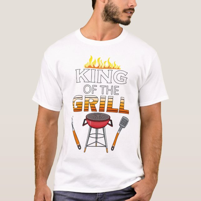 Camiseta Rei da Grelha (Frente)