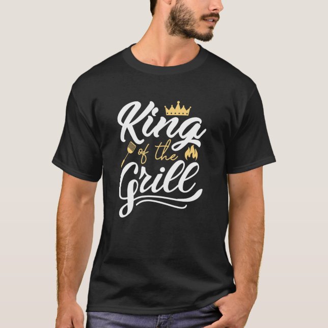 Camiseta Rei Da Grelha (Frente)