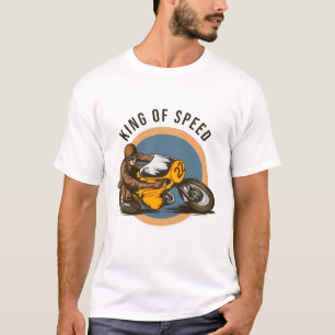 Camiseta Rei da Moto de Velocidade