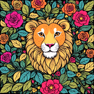 Camiseta Rei da Savana: Majestade do Leão