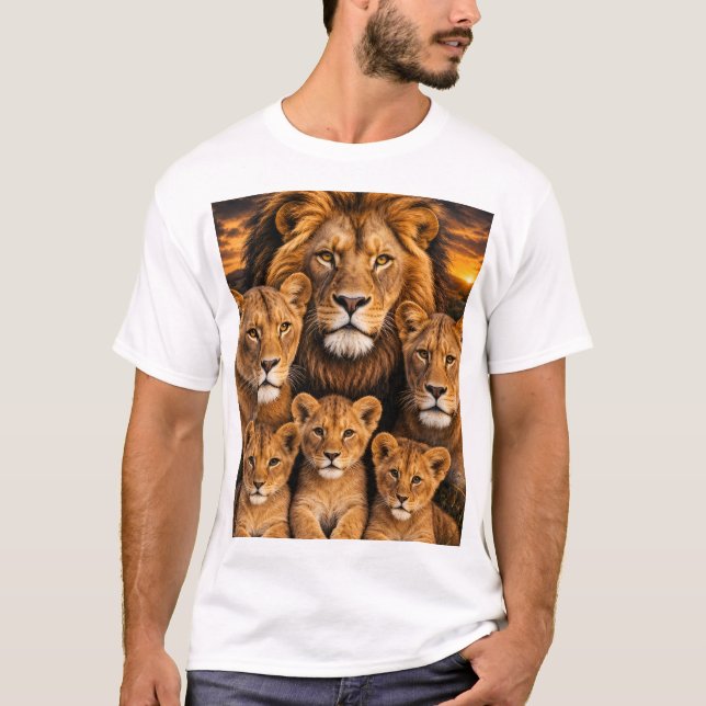 Camiseta Rei da selva  (Frente)