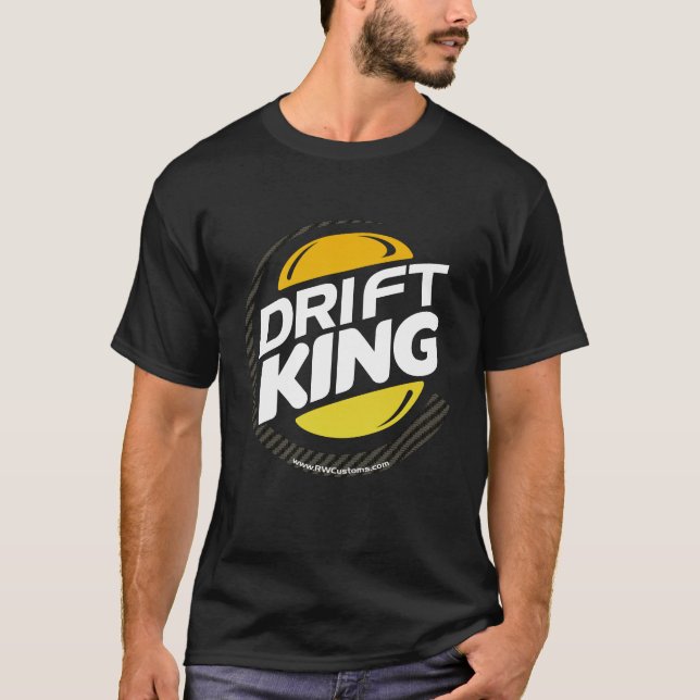 Camiseta Rei da tração (escuro) (Frente)