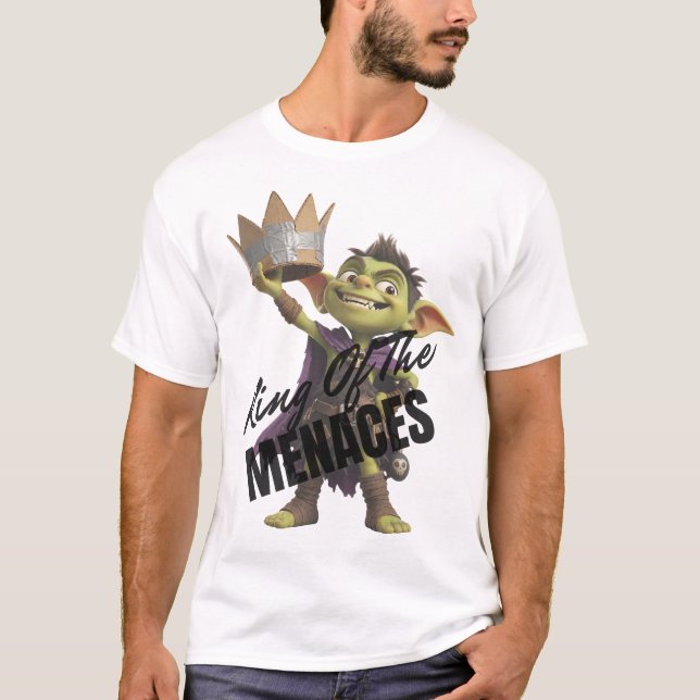 Camiseta Rei das Ameaças (Frente)