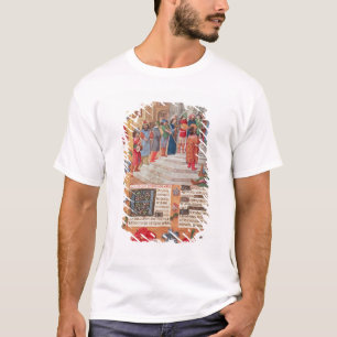 Camiseta Rei David e músicos, do breviário