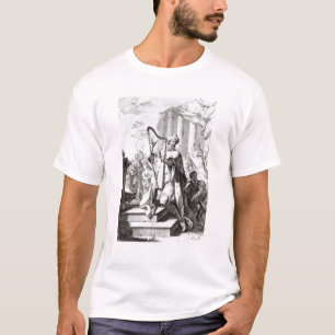 Camiseta Rei David Playing o Lyre