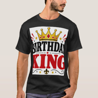 Camiseta Rei de Aniversário