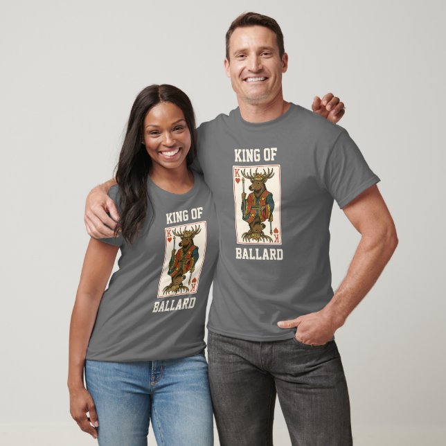 Camiseta Rei de Ballard! (Unissex)